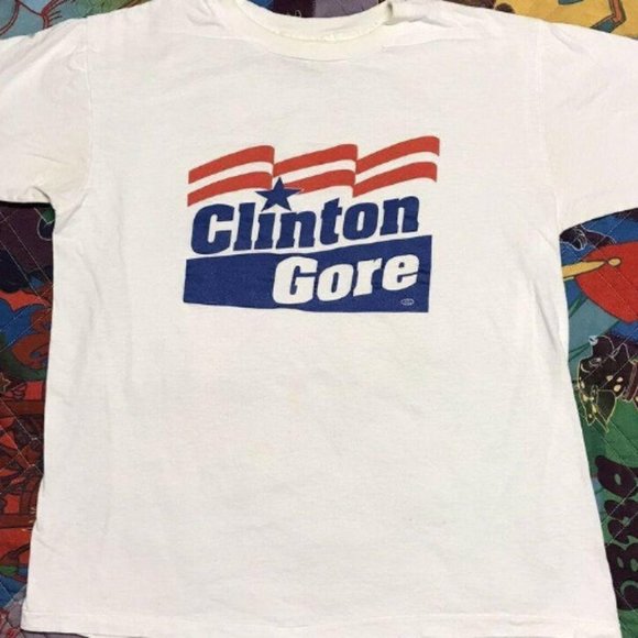 Clinton Gore shirt Clinton Gore Reproduction Shirt - Picture 1 of 1